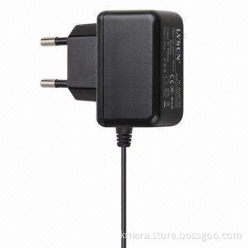 Wall Mount Adapter with 12V/0.5A Output and EU plugs